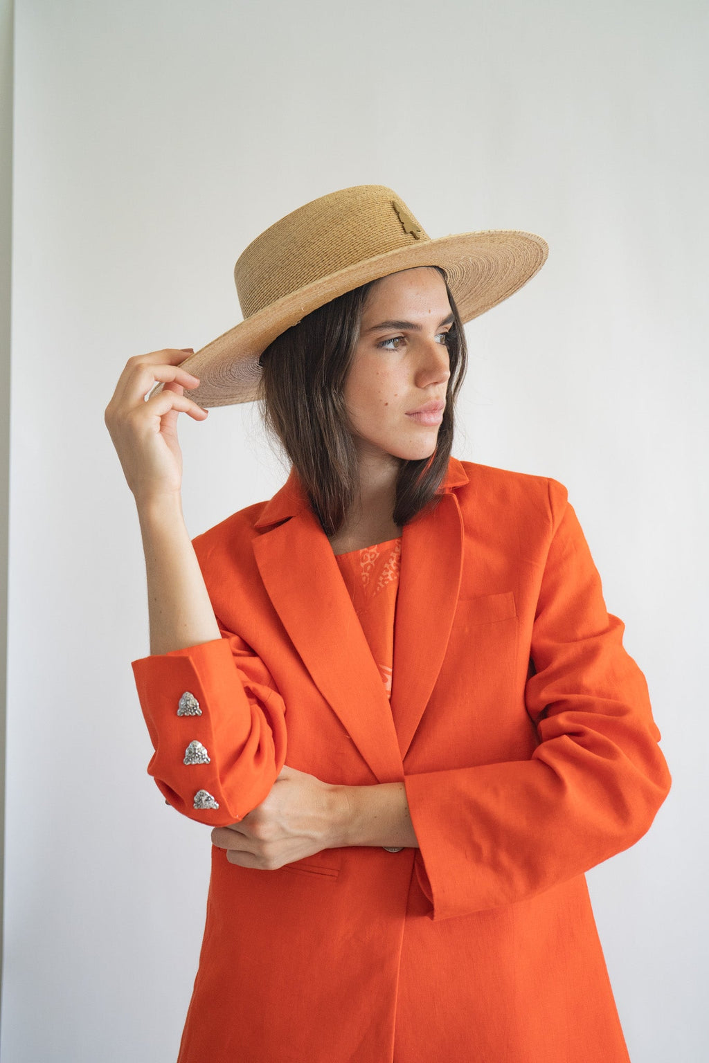 Blazer Lino Coral
