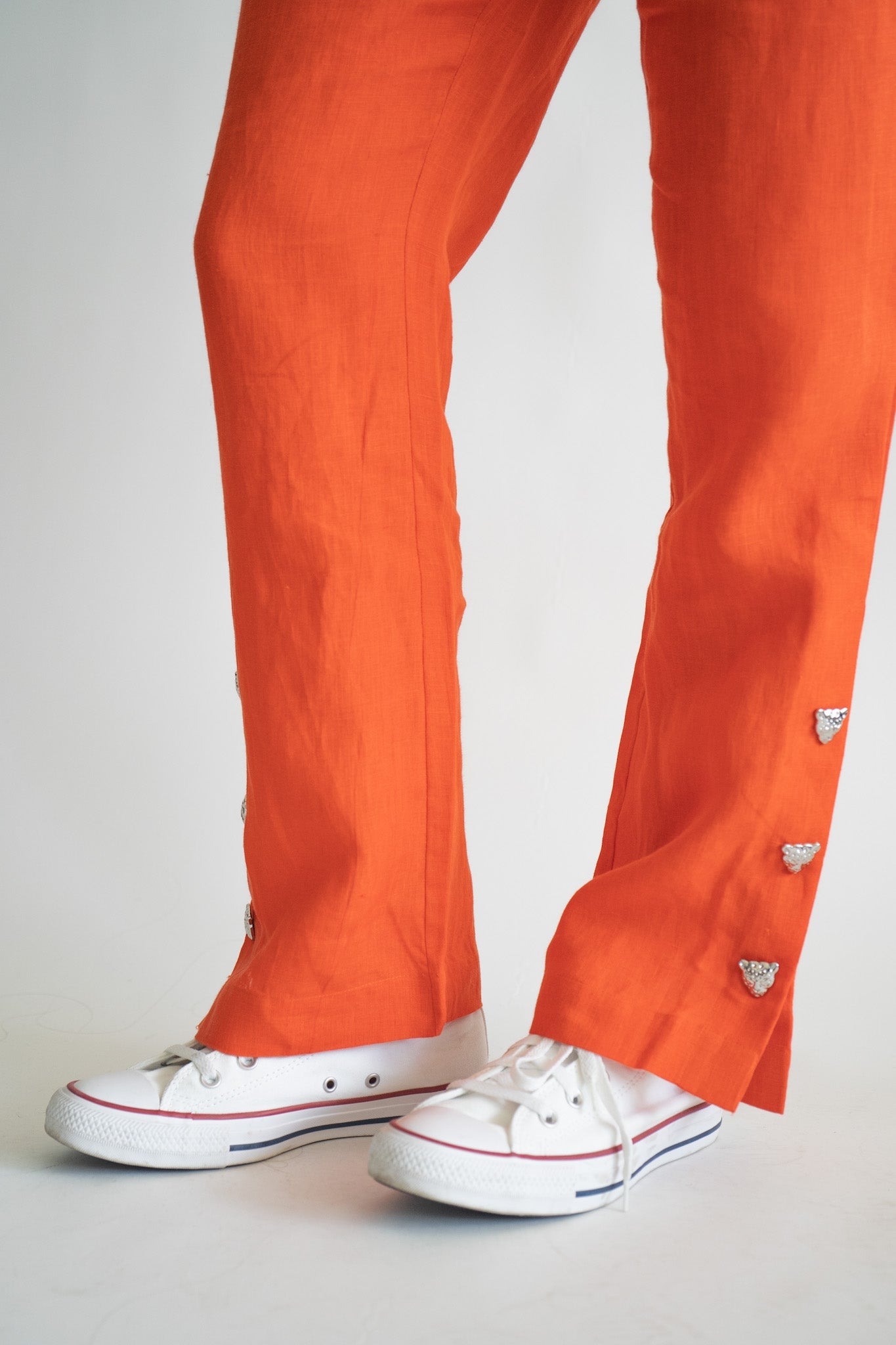 Pantalón Lino Coral 