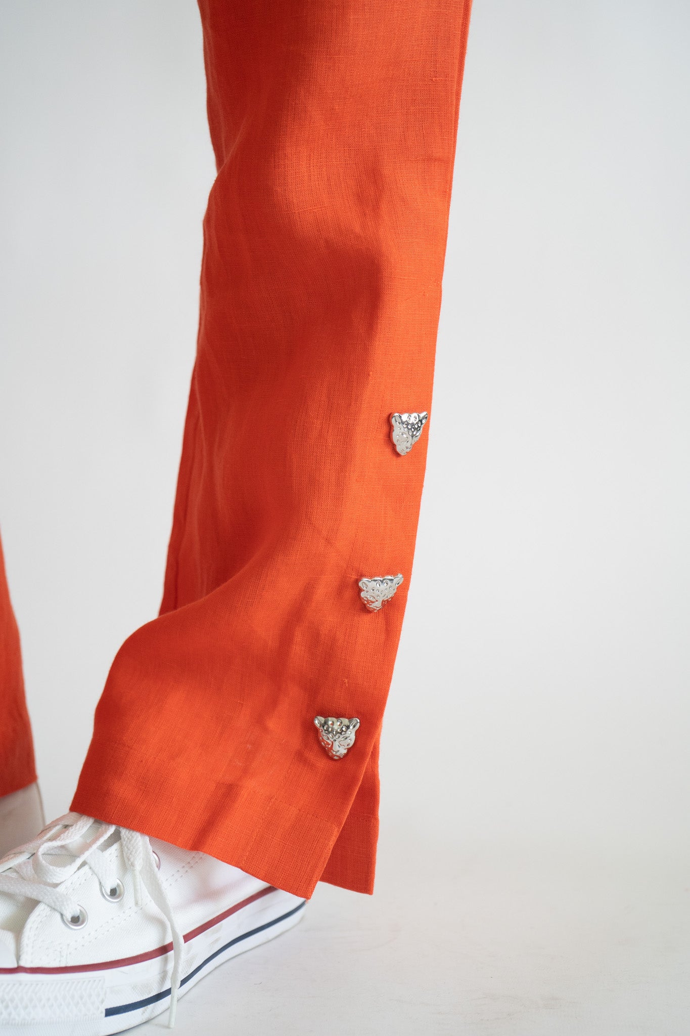 Pantalón Lino Coral 