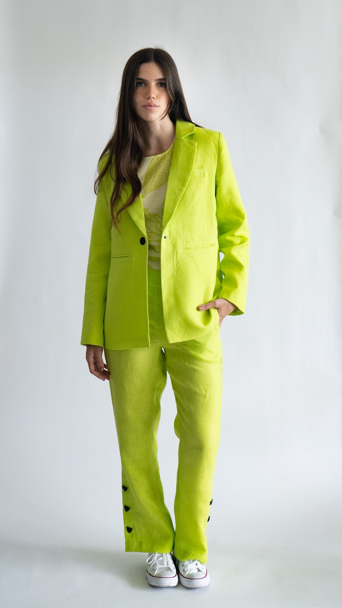 Blazer Lino Lima 