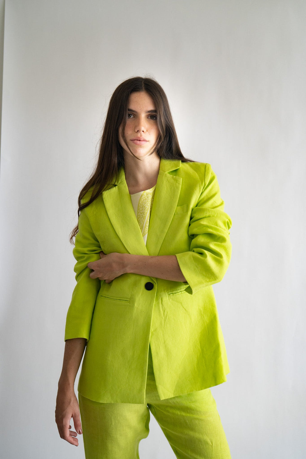 Blazer Lino Lima 