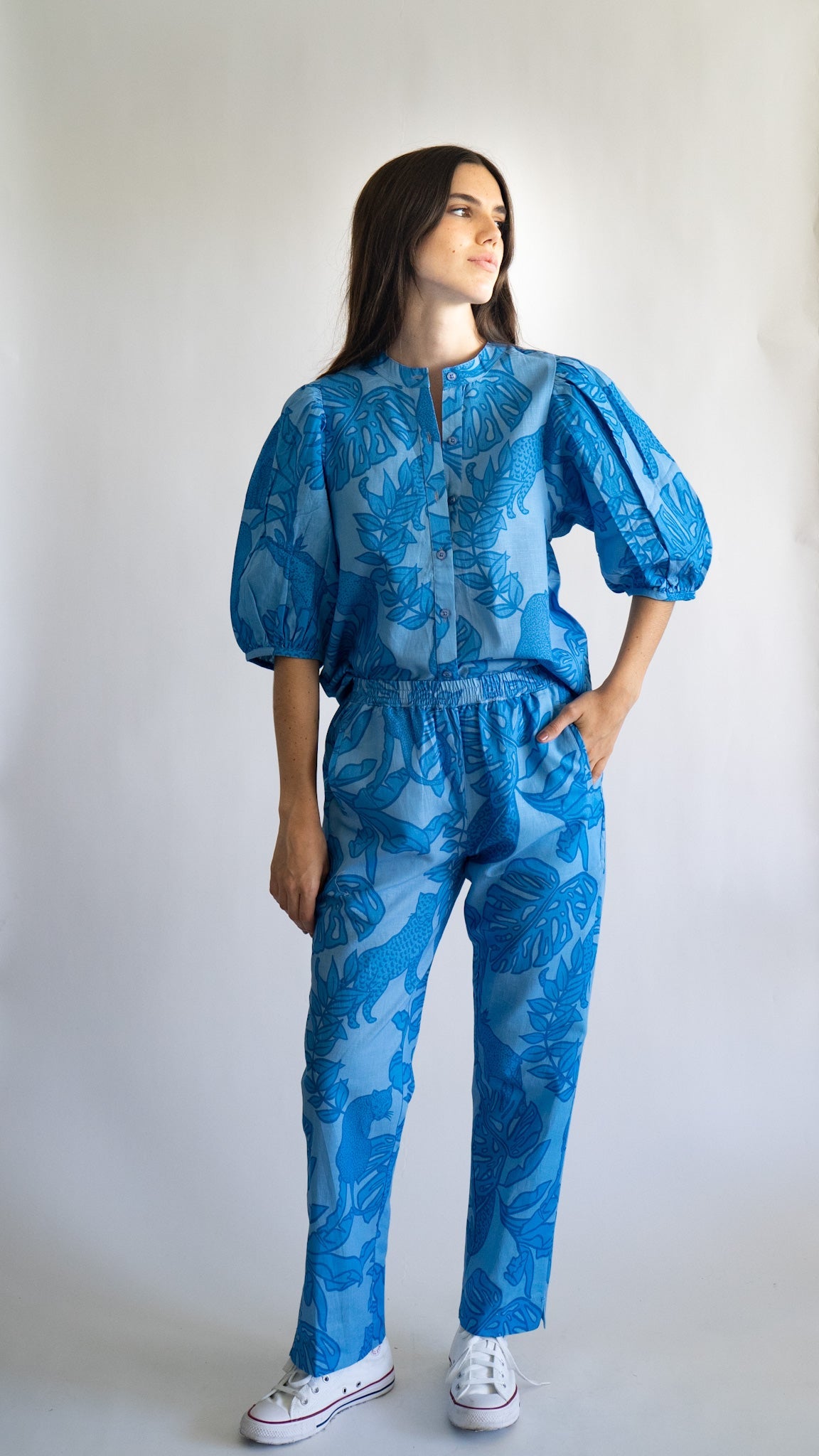 Camisa Balloon Life in Colors Azul