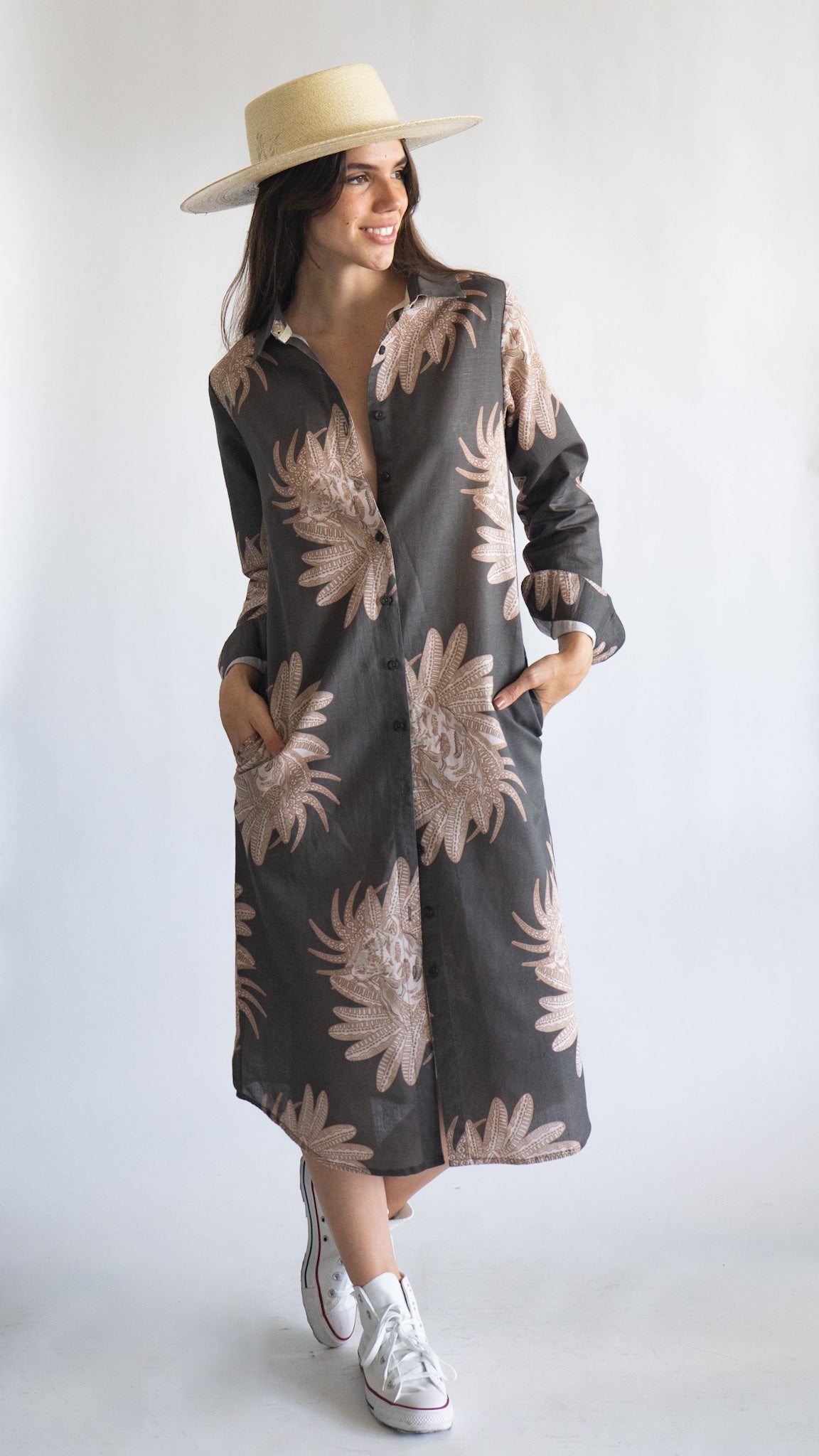 Tunic Greek Tiger Grey