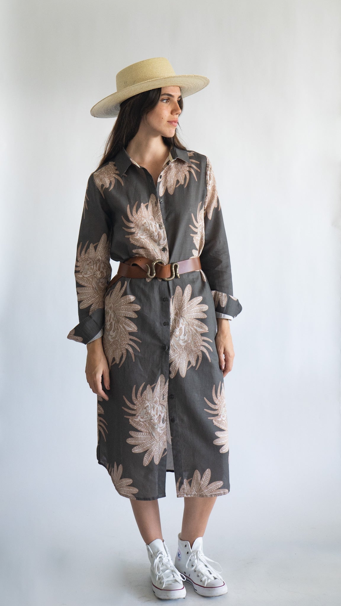 Tunic Greek Tiger Grey