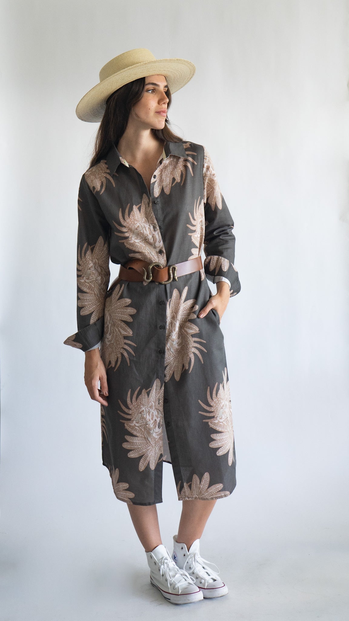 Tunic Greek Tiger Grey