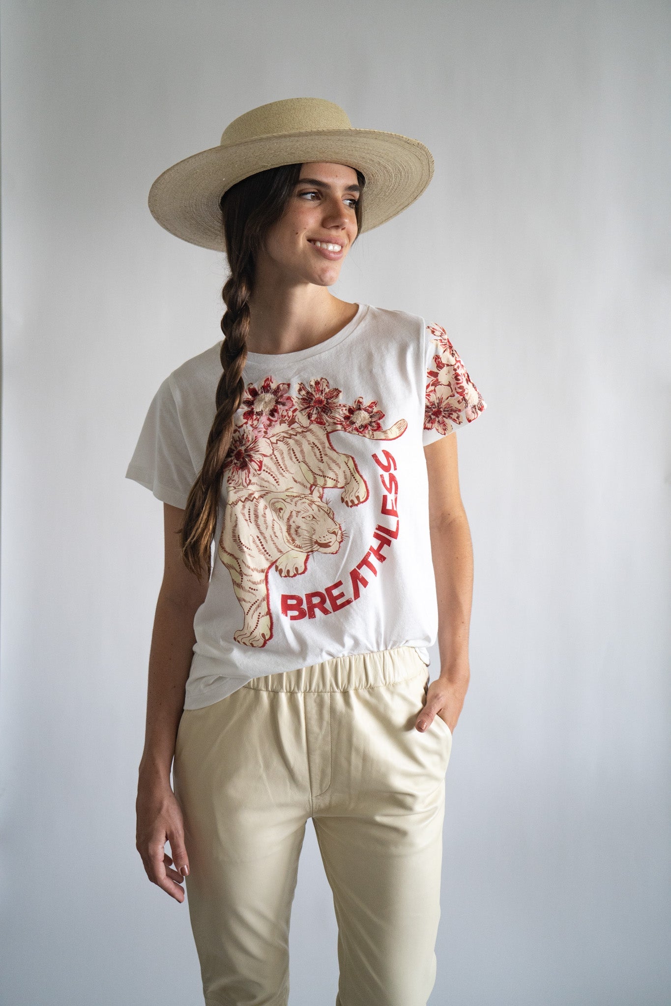 Remera Breathless Blanca 