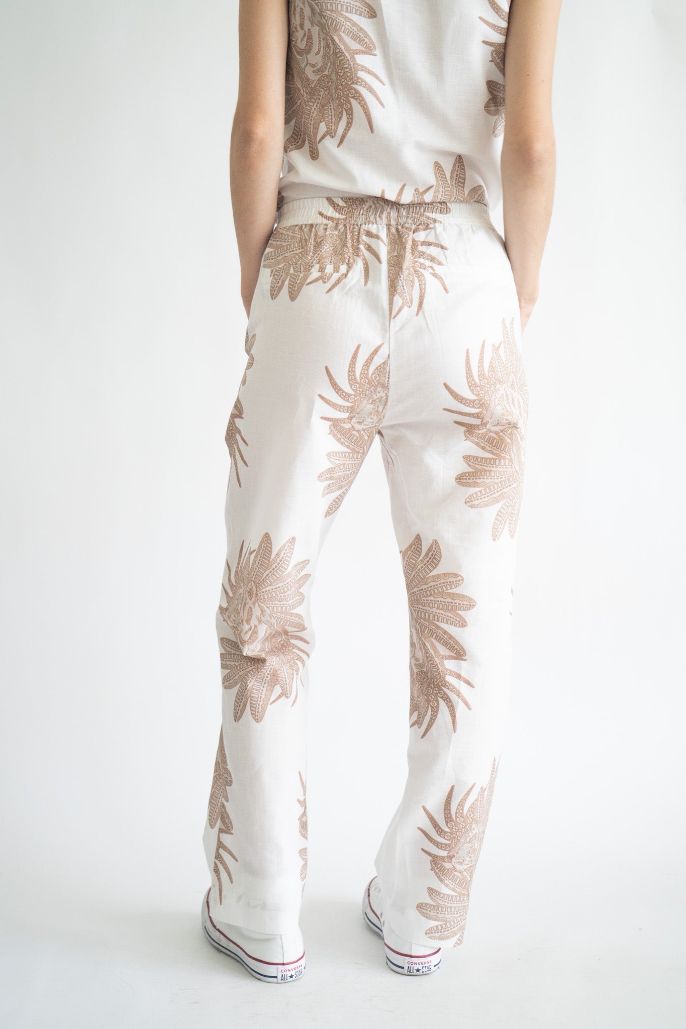 Pantalón Griego Blanco 