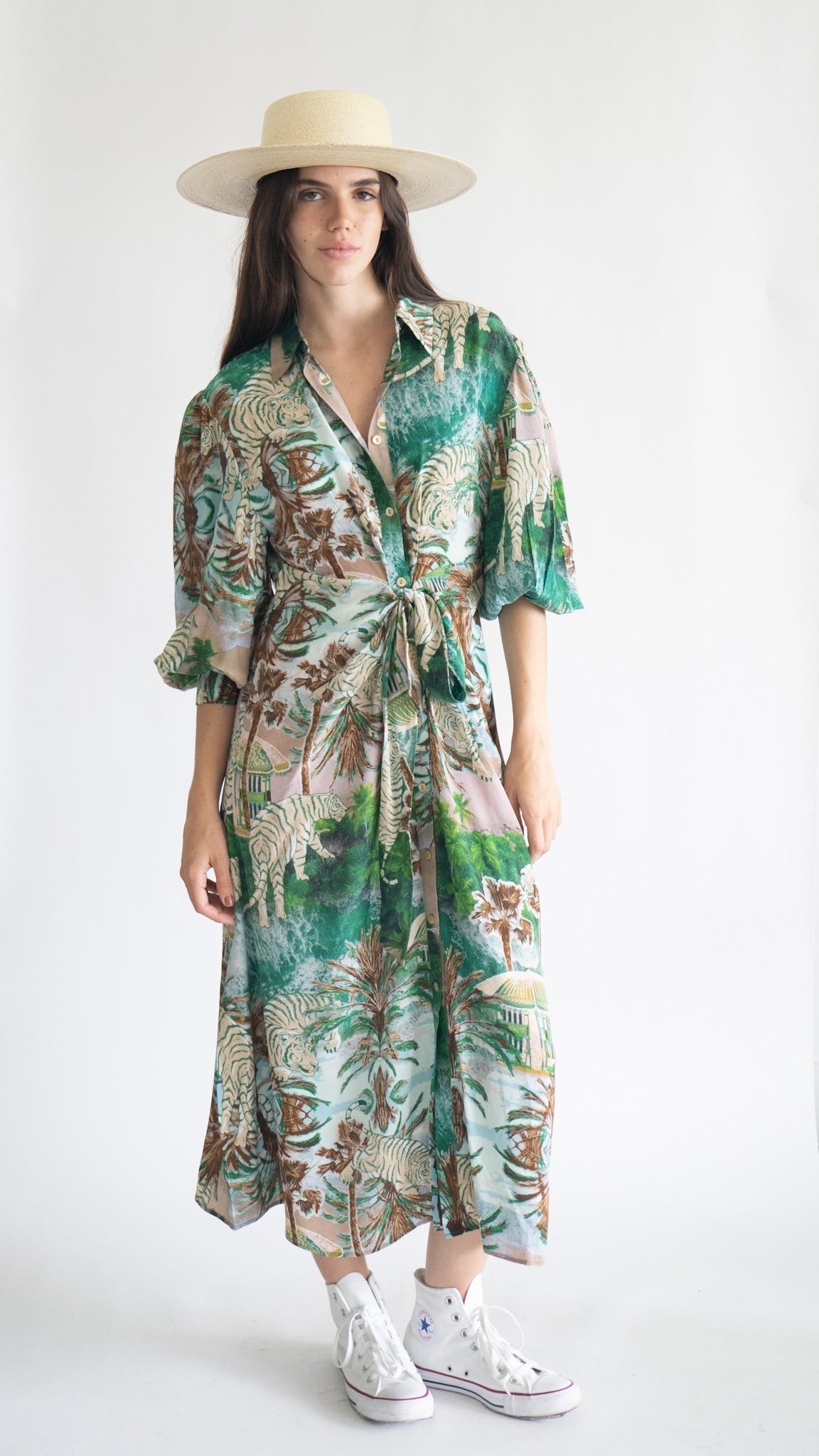 Vestido Largo Seda Paradise 