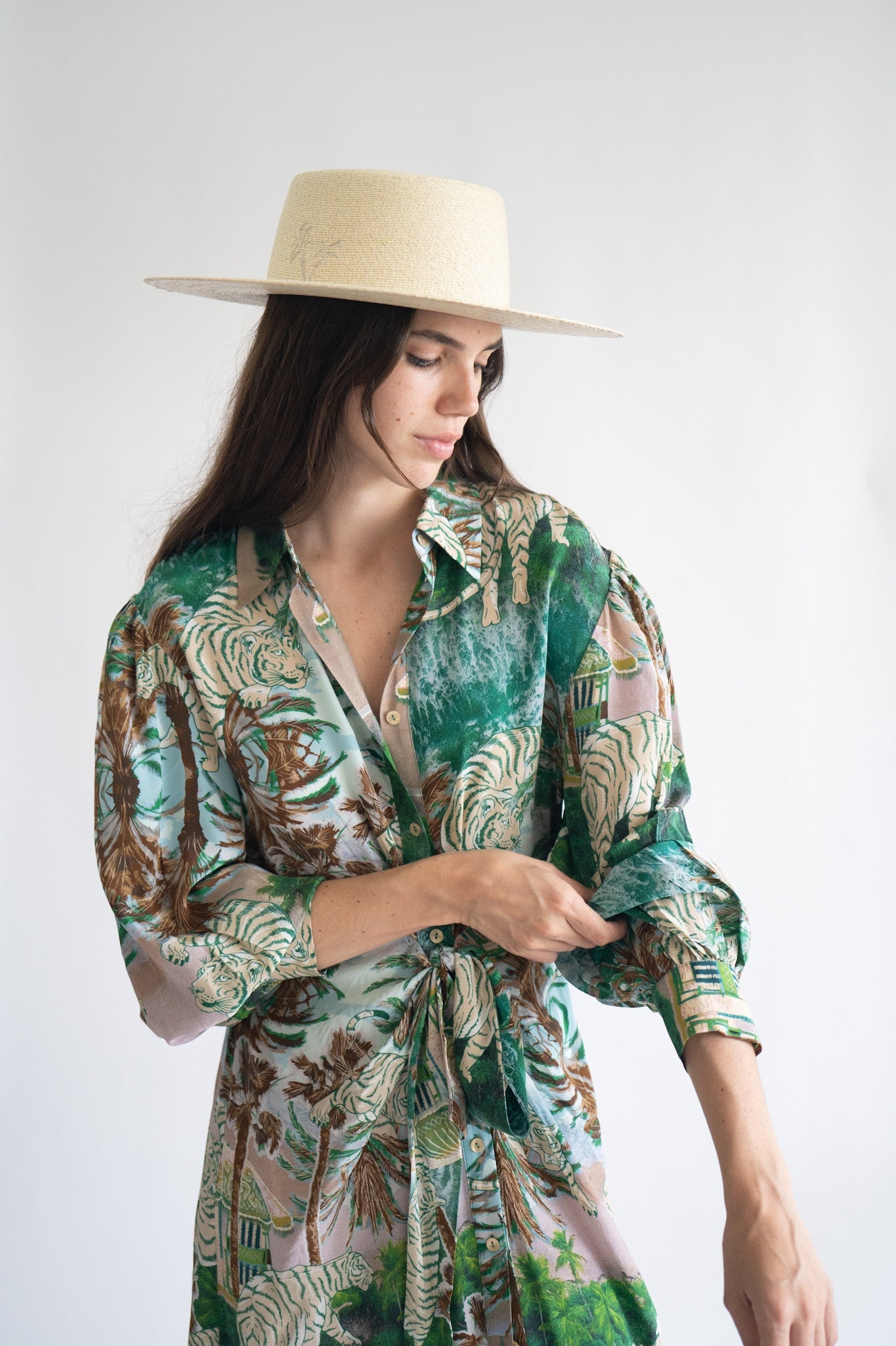 Vestido Largo Seda Paradise 