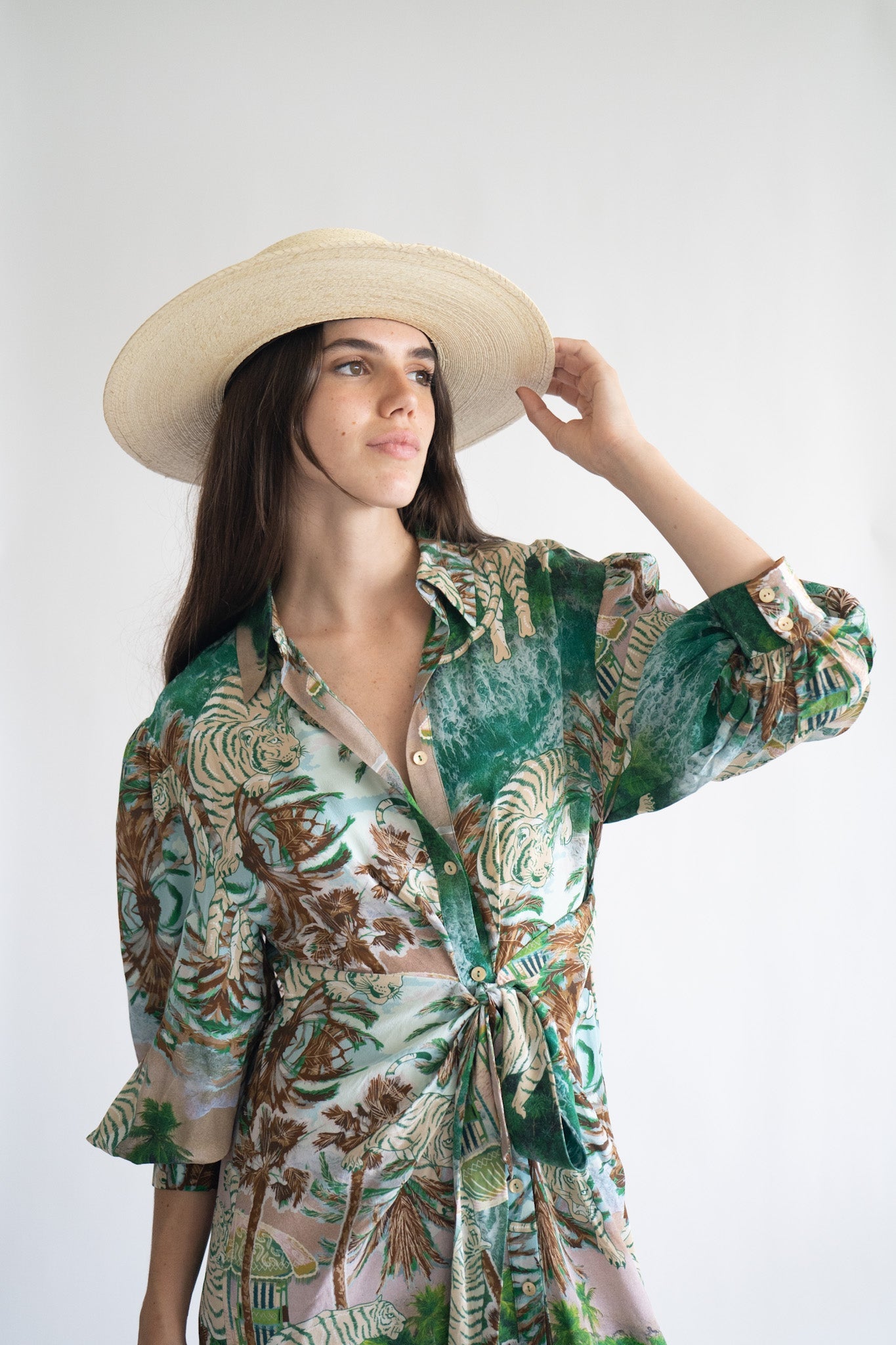 Vestido Largo Seda Paradise 