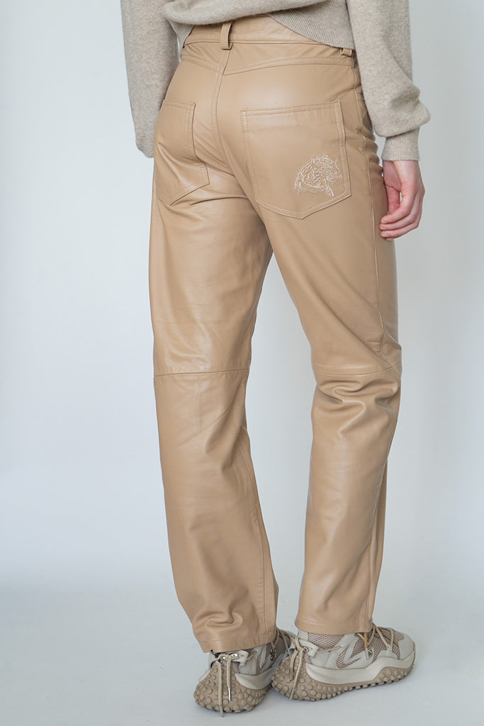 Pantalón Cheetah Beige