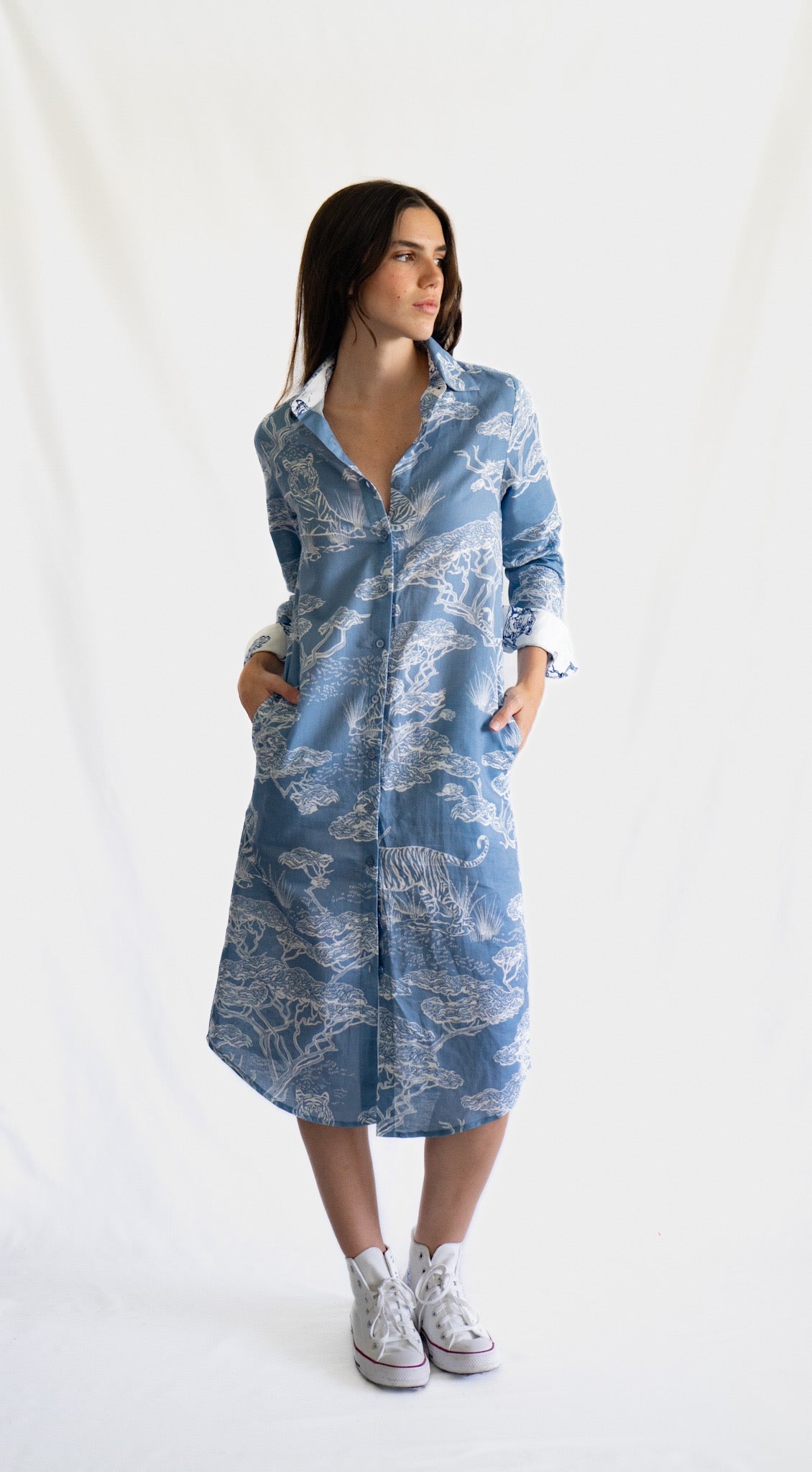 Tunic Safari Light Blue