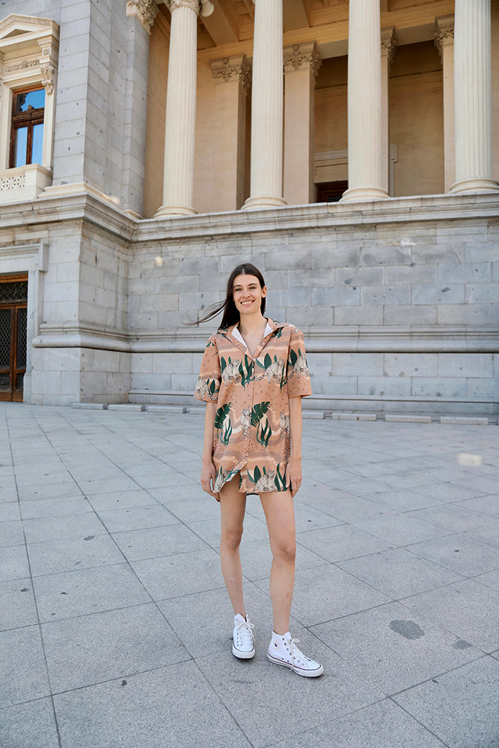 Vestido Camisero Jungle D' Amour 