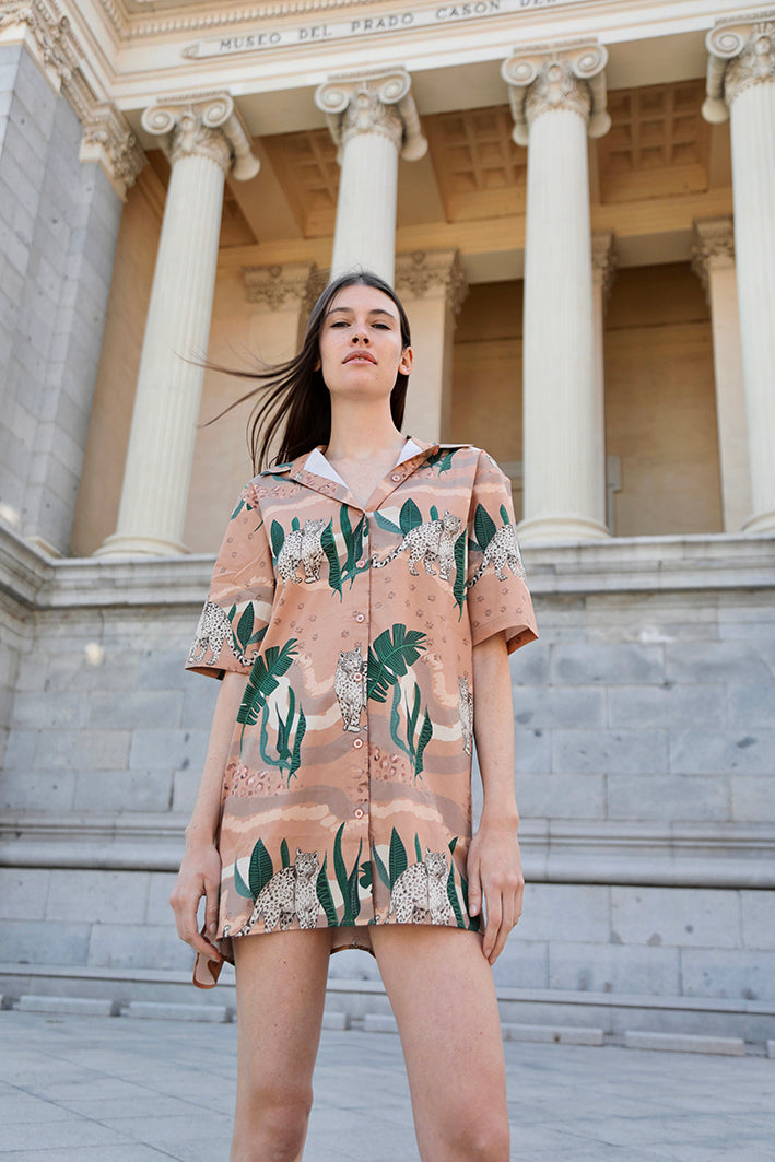 Vestido Camisero Jungle D' Amour 