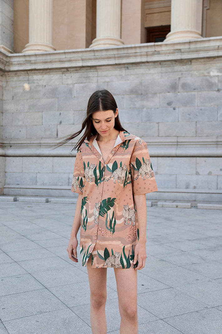 Vestido Camisero Jungle D' Amour 