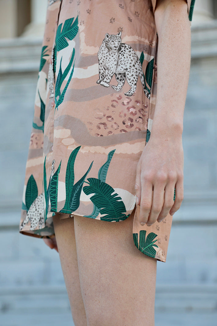 Vestido Camisero Jungle D' Amour 