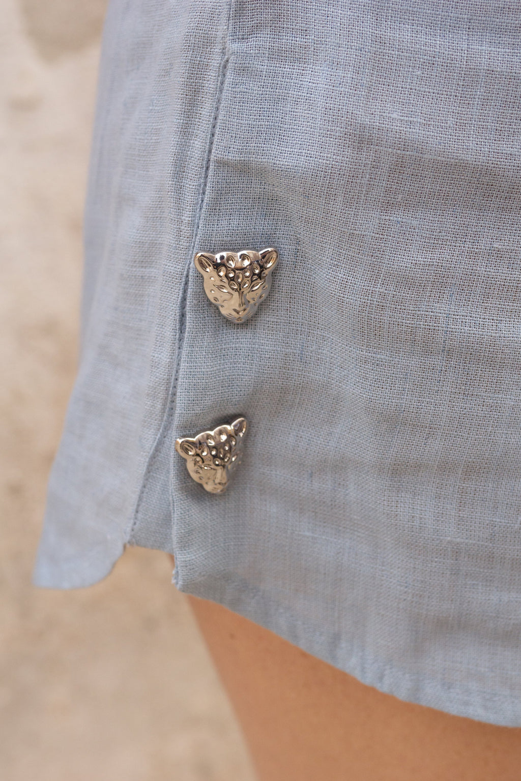 Short Lino Celeste