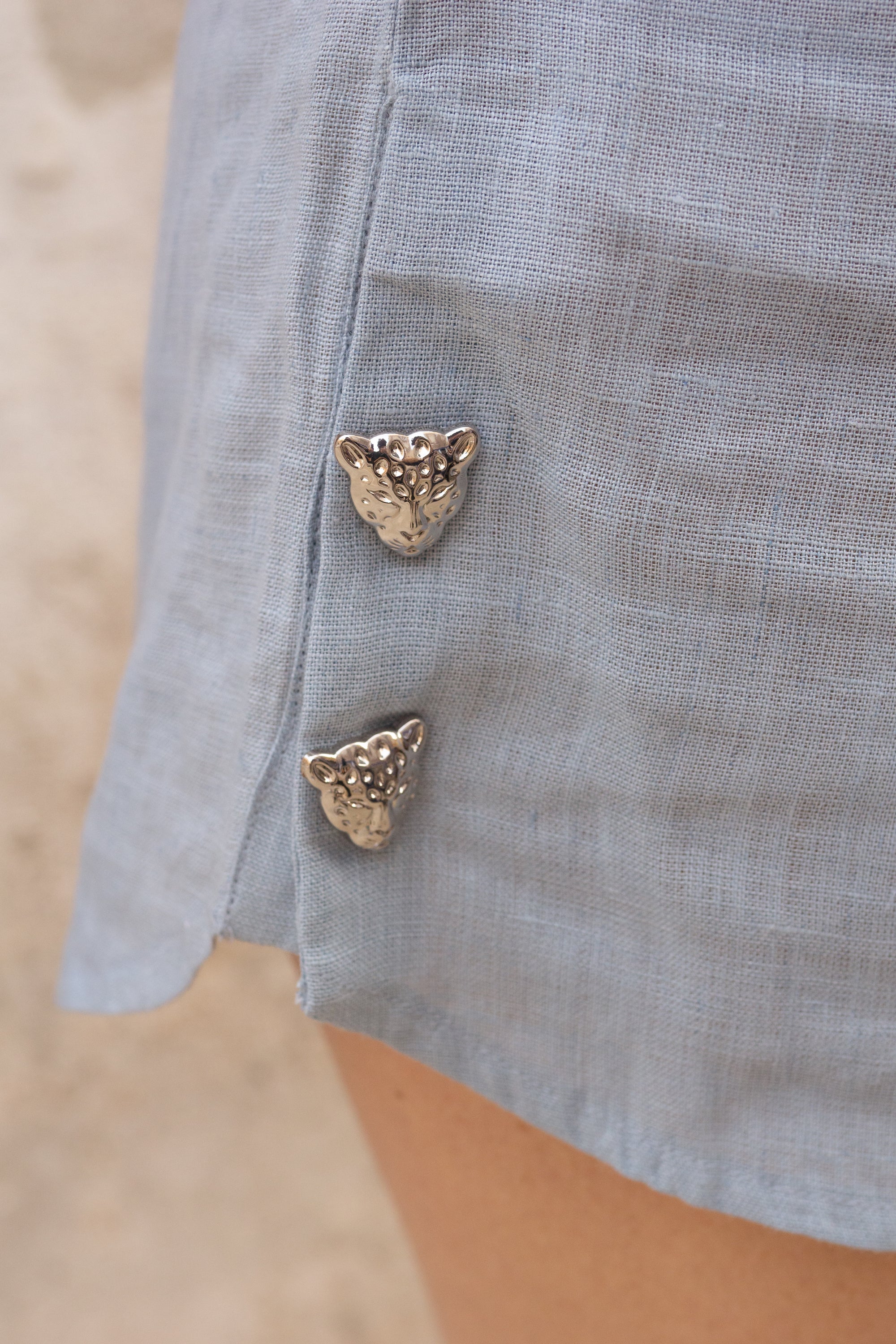 Short Lino Celeste