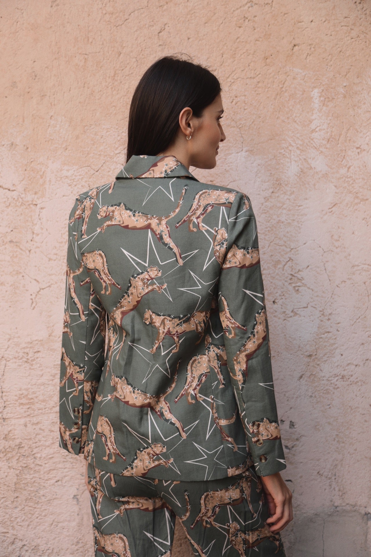 Blazer Leopard Star Verde 