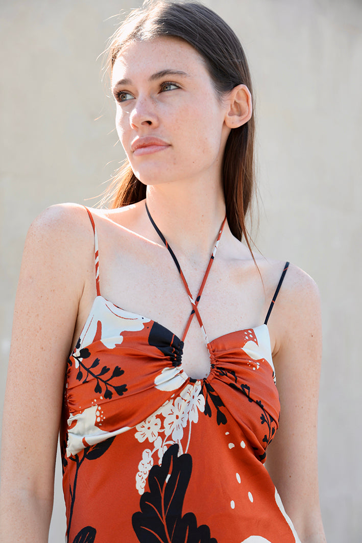 Vestido Largo Love Birds