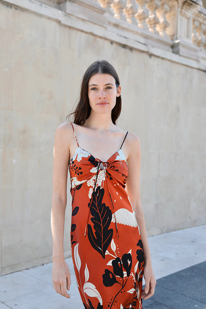 Vestido Largo Love Birds