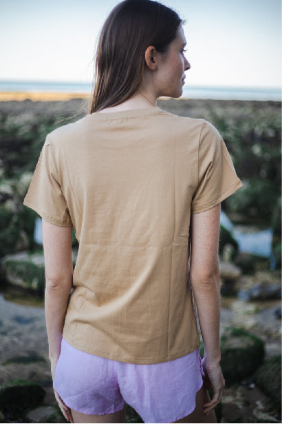 T-Shirt Tiger Power - Beige