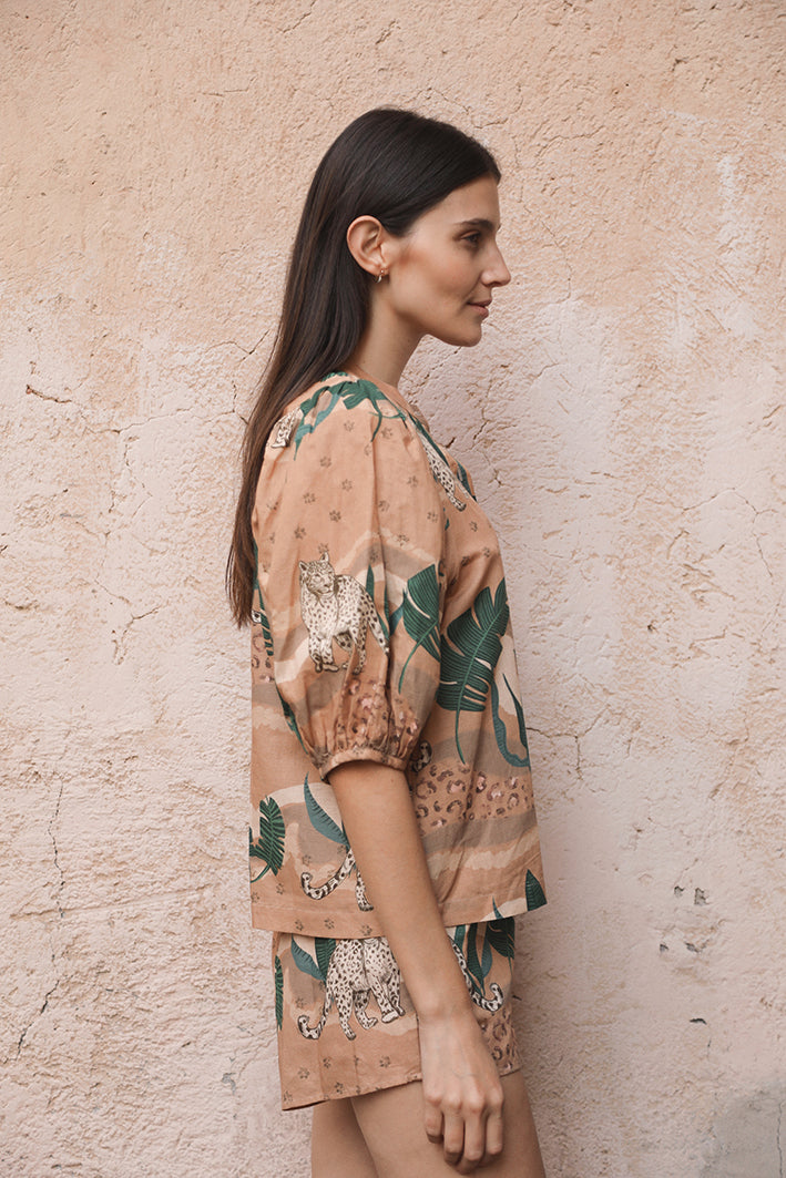 Camisa Balloon Jungle D' Amour 