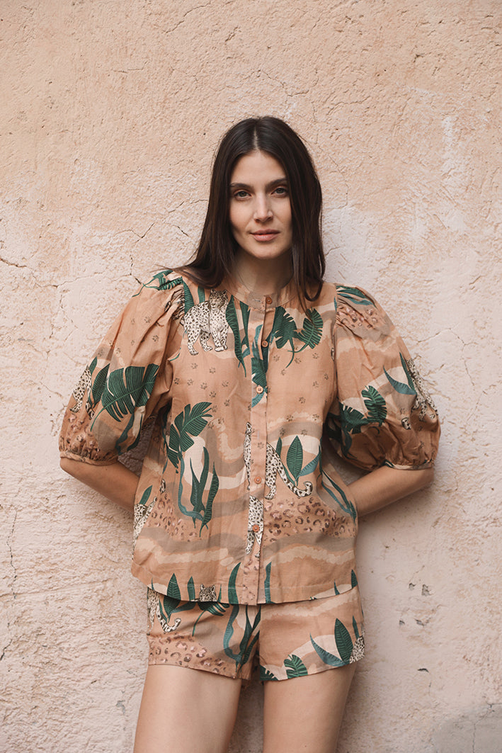 Camisa Balloon Jungle D' Amour 