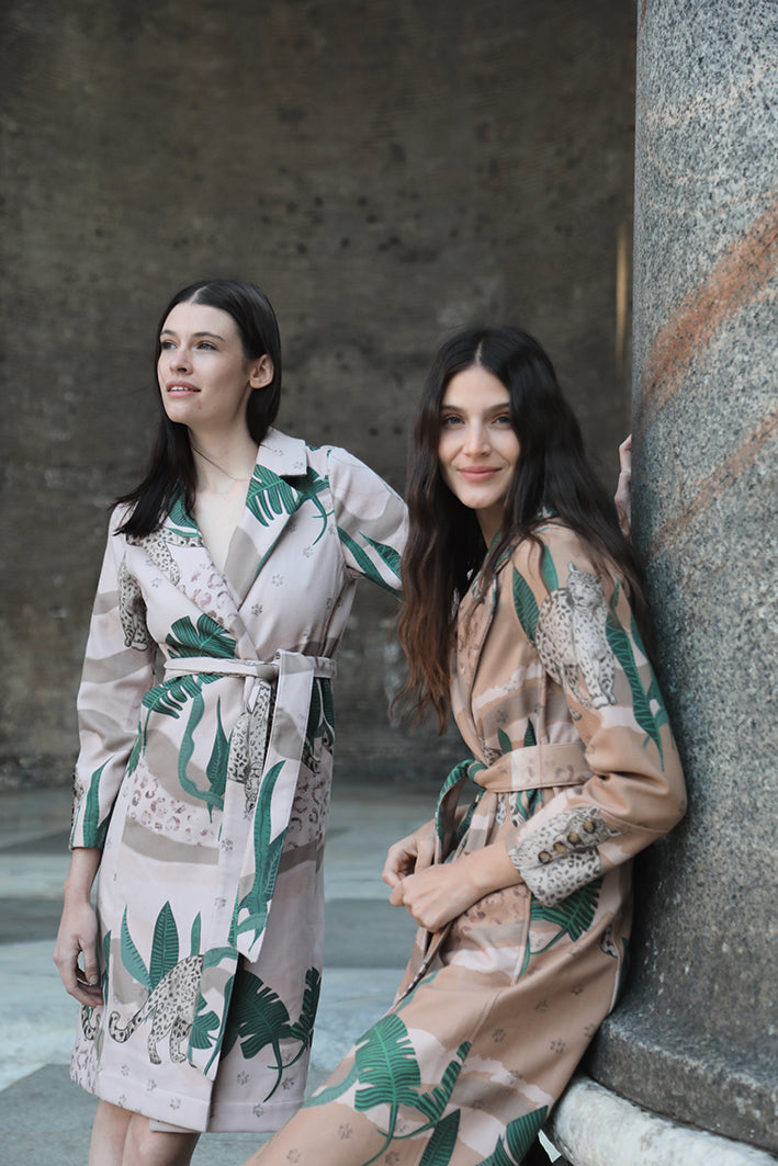Tapado Full Print Jungle D' Amour Camel 