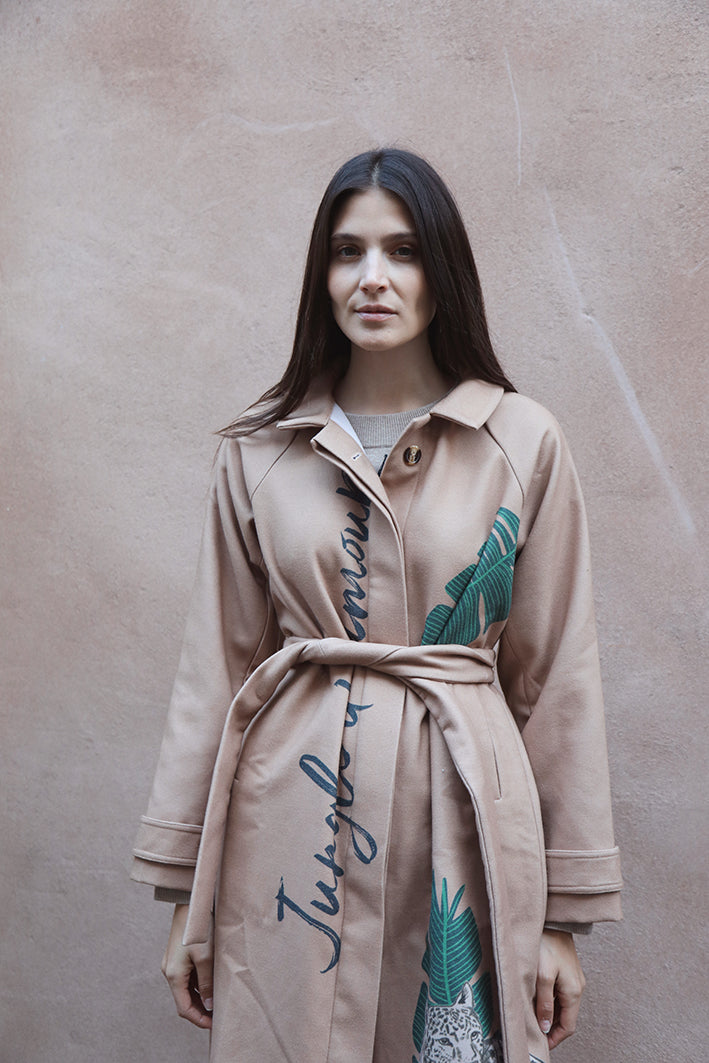 Tapado Liso Jungle D' Amour Camel 